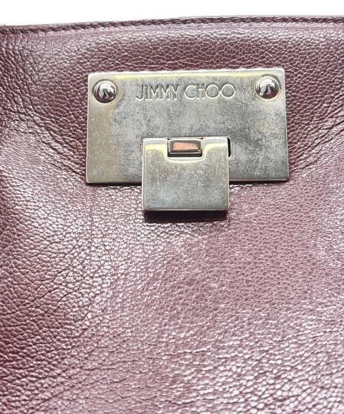 JIMMY CHOO（ジミーチュウ）JIMMY CHOO (ジミーチュウ) 2WAYバッグ パープルの古着・服飾アイテム