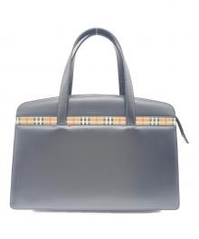 BURBERRY LONDON（バーバリーロンドン）の古着「ハンドバッグ」｜ブラック
