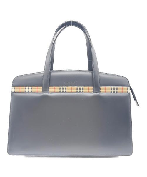 BURBERRY LONDON（バーバリーロンドン）BURBERRY LONDON (バーバリーロンドン) ハンドバッグ ブラックの古着・服飾アイテム