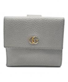 GUCCI（グッチ）の古着「3つ折り財布」｜グレー