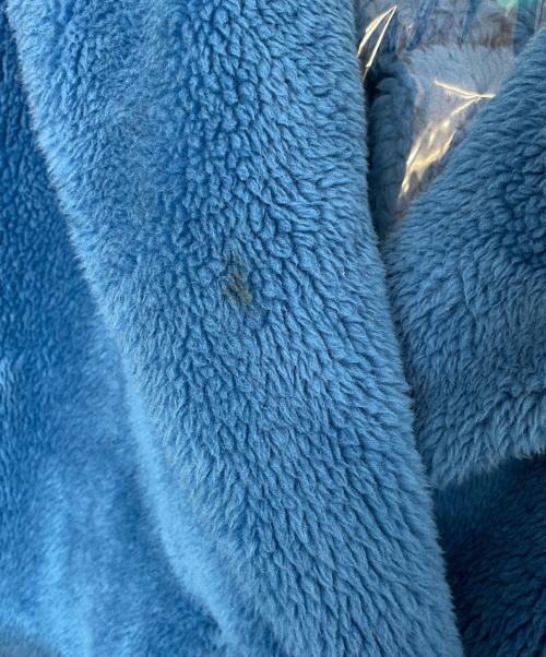 UGG（アグ）UGG (アグ) UGG アグ ボア ファー ロングコート もこもこ Alesandra Faux Fur Wrap Coat ブルー サイズ:S/Mの古着・服飾アイテム