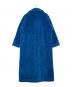UGG (アグ) UGG アグ ボア ファー ロングコート もこもこ Alesandra Faux Fur Wrap Coat ブルー サイズ:S/M：6000円
