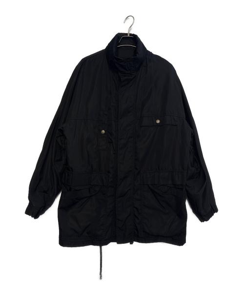 PRADA（プラダ）PRADA (プラダ) ライナー付ナイロンコート ブラック サイズ:Lの古着・服飾アイテム