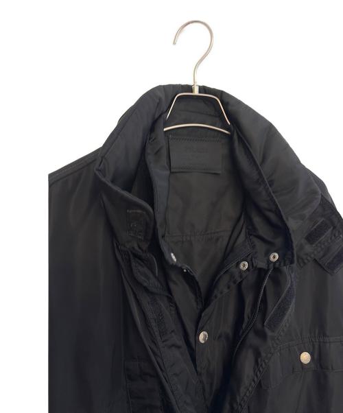 PRADA（プラダ）PRADA (プラダ) ライナー付ナイロンコート ブラック サイズ:Lの古着・服飾アイテム