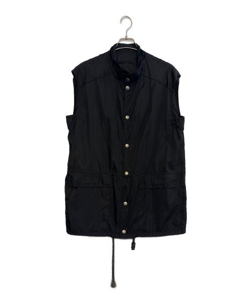 PRADA（プラダ）PRADA (プラダ) ライナー付ナイロンコート ブラック サイズ:Lの古着・服飾アイテム