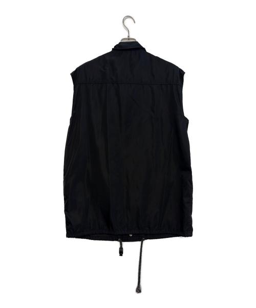 PRADA（プラダ）PRADA (プラダ) ライナー付ナイロンコート ブラック サイズ:Lの古着・服飾アイテム