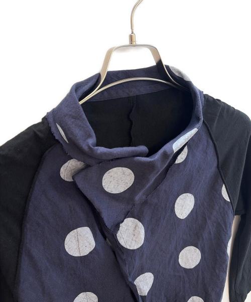 YOHJI YAMAMOTO（ヨウジヤマモト）YOHJI YAMAMOTO (ヨウジヤマモト) 長袖カットソー ネイビー サイズ:Mの古着・服飾アイテム