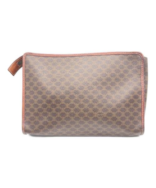 CELINE（セリーヌ）CELINE (セリーヌ) クラッチバッグ ブラウンの古着・服飾アイテム