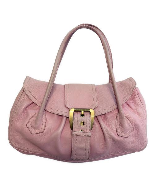 CELINE（セリーヌ）CELINE (セリーヌ) ラージシューケットハンドバッグ ピンクの古着・服飾アイテム