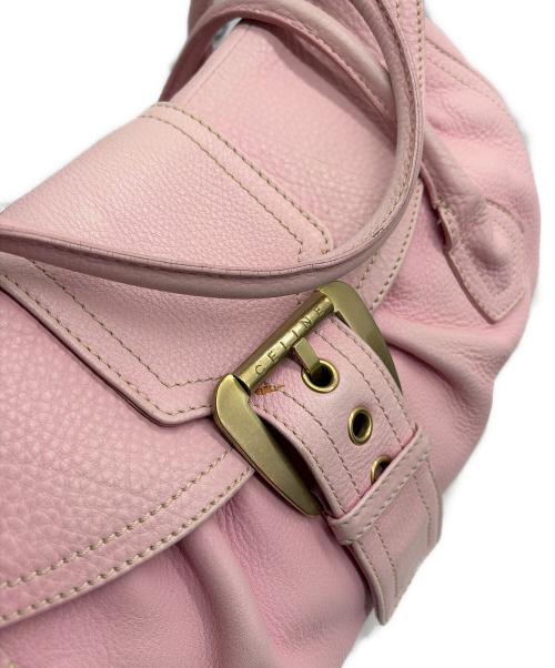 CELINE（セリーヌ）CELINE (セリーヌ) ラージシューケットハンドバッグ ピンクの古着・服飾アイテム