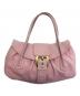 CELINE（セリーヌ）の古着「ラージシューケットハンドバッグ」｜ピンク