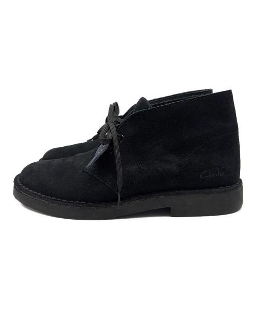 CLARKS（クラークス）CLARKS (クラークス) チャッカーブーツ ブラック サイズ:25の古着・服飾アイテム
