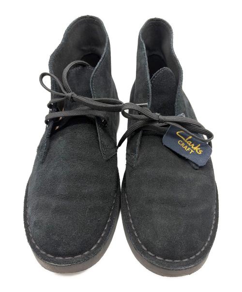 CLARKS（クラークス）CLARKS (クラークス) チャッカーブーツ ブラック サイズ:25の古着・服飾アイテム