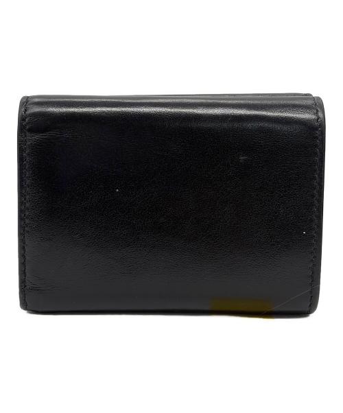 Saint Laurent Paris（サンローランパリ）Saint Laurent Paris (サンローランパリ) 3つ折り財布 ブラックの古着・服飾アイテム