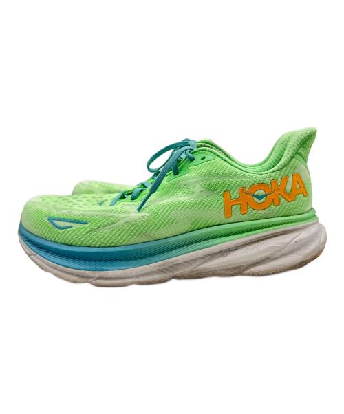 HOKA（ホカ）HOKA (ホカ) ランニングシューズ グリーン サイズ:28cmの古着・服飾アイテム