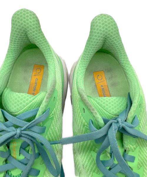 HOKA（ホカ）HOKA (ホカ) ランニングシューズ グリーン サイズ:28cmの古着・服飾アイテム