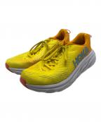 HOKAホカ）の古着「ランニングシューズ」｜イエロー