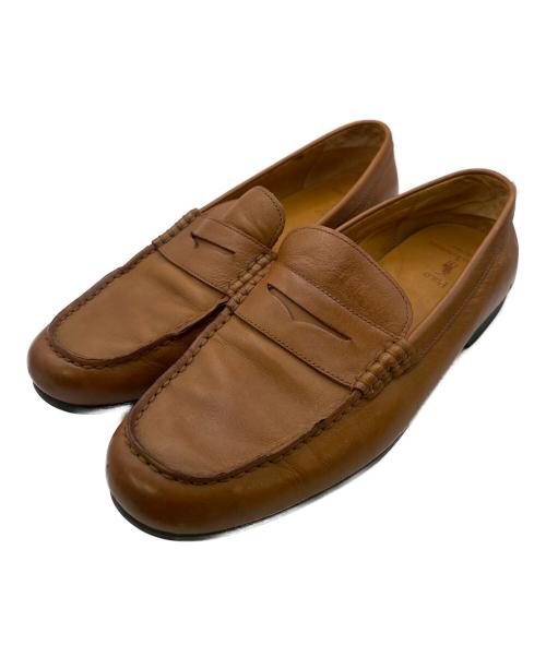 POLO RALPH LAUREN（ポロ・ラルフローレン）POLO RALPH LAUREN (ポロ・ラルフローレン) ローファー ブラウン サイズ:26の古着・服飾アイテム