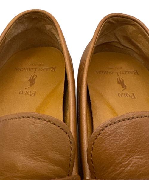 POLO RALPH LAUREN（ポロ・ラルフローレン）POLO RALPH LAUREN (ポロ・ラルフローレン) ローファー ブラウン サイズ:26の古着・服飾アイテム