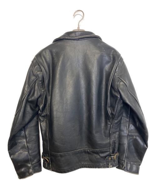 Schott（ショット）Schott (ショット) ライナー付きレザージャケット ブラック サイズ:38の古着・服飾アイテム