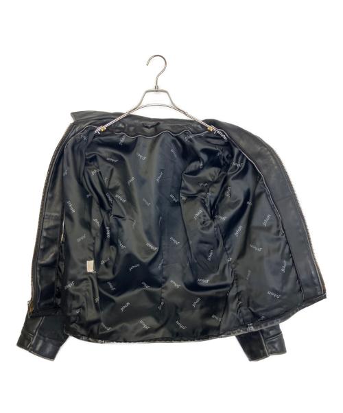 Schott（ショット）Schott (ショット) ライナー付きレザージャケット ブラック サイズ:38の古着・服飾アイテム