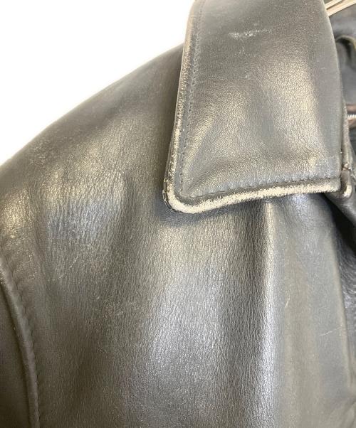 Schott（ショット）Schott (ショット) ライナー付きレザージャケット ブラック サイズ:38の古着・服飾アイテム