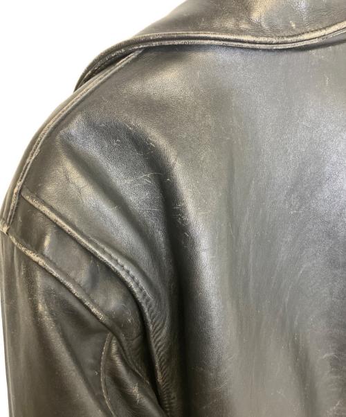 Schott（ショット）Schott (ショット) ライナー付きレザージャケット ブラック サイズ:38の古着・服飾アイテム