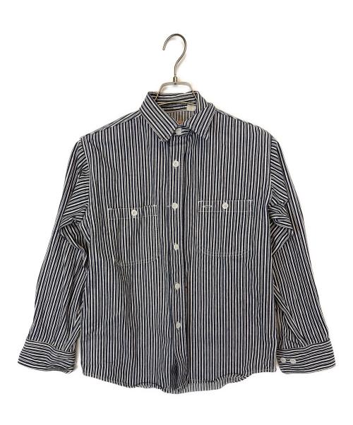 SUGAR CANE（シュガーケーン）SUGAR CANE (シュガーケーン) 長袖シャツ ブルー サイズ:Sの古着・服飾アイテム