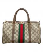 GUCCIグッチ）の古着「ハンドバッグ」｜ブラウン