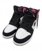 NIKEナイキ）の古着「スニーカー」｜ピンク×ブラック