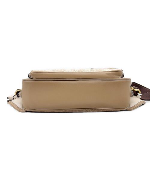 COACH（コーチ）COACH (コーチ) ウエストバッグ ホワイト×ブラウンの古着・服飾アイテム