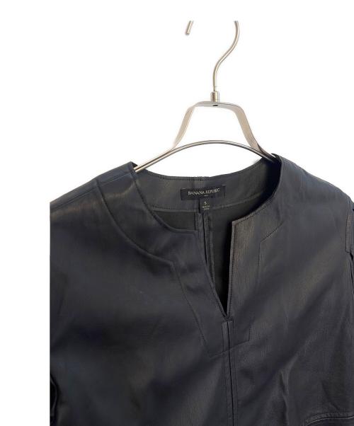 BANANA REPUBLIC（バナナリパブリック）BANANA REPUBLIC (バナナリパブリック) 半袖シャツ ブラック サイズ:Sの古着・服飾アイテム