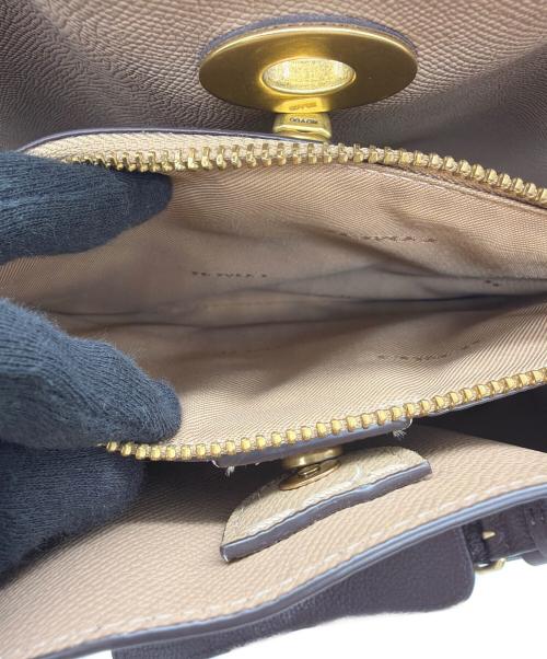 COACH（コーチ）COACH (コーチ) バケットショルダーバッグ ライトグレーの古着・服飾アイテム