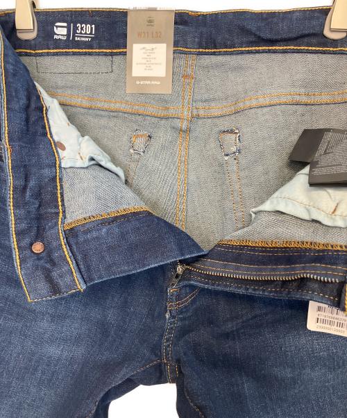 G-STAR RAW（ジースターロゥ）G-STAR RAW (ジースターロゥ) デニムパンツ インディゴ サイズ:W31 L32 未使用品の古着・服飾アイテム