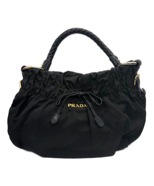 PRADA（プラダ）PRADA (プラダ) ハンドバッグ ブラックの古着・服飾アイテム