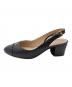 COACH (コーチ) スリングバックパンプス ブラック サイズ:24.5：7000円