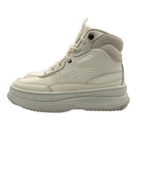 PUMA（プーマ）PUMA (プーマ) ハイカットスニーカー ホワイト サイズ:23.5cmの古着・服飾アイテム