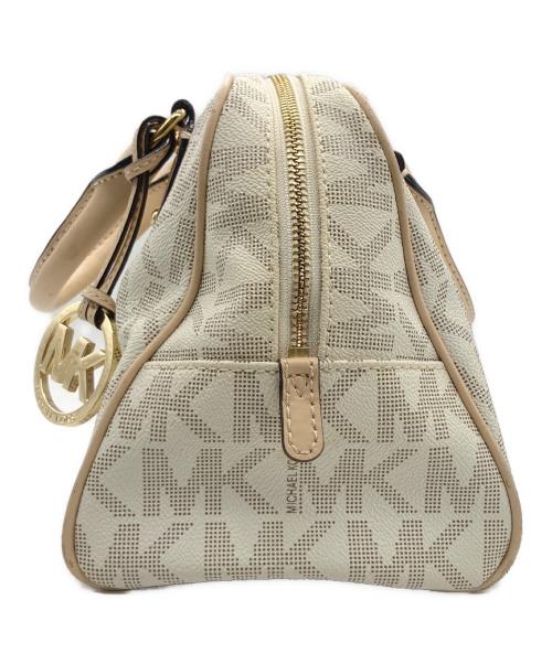 MICHAEL KORS（マイケルコース）MICHAEL KORS (マイケルコース) ハンドバッグ ベージュの古着・服飾アイテム