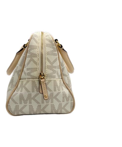 MICHAEL KORS（マイケルコース）MICHAEL KORS (マイケルコース) ハンドバッグ ベージュの古着・服飾アイテム