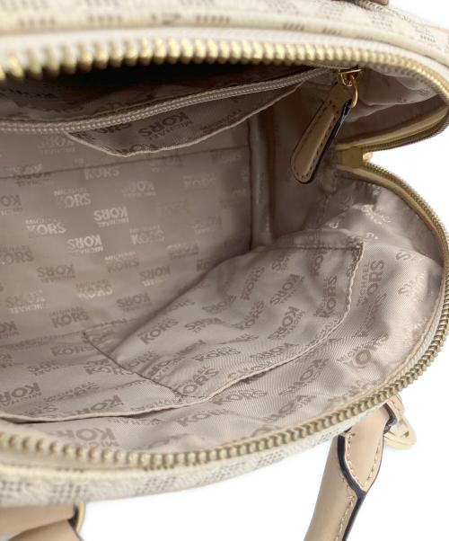 MICHAEL KORS（マイケルコース）MICHAEL KORS (マイケルコース) ハンドバッグ ベージュの古着・服飾アイテム