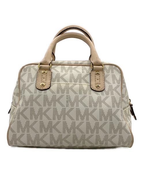MICHAEL KORS（マイケルコース）MICHAEL KORS (マイケルコース) ハンドバッグ ベージュの古着・服飾アイテム