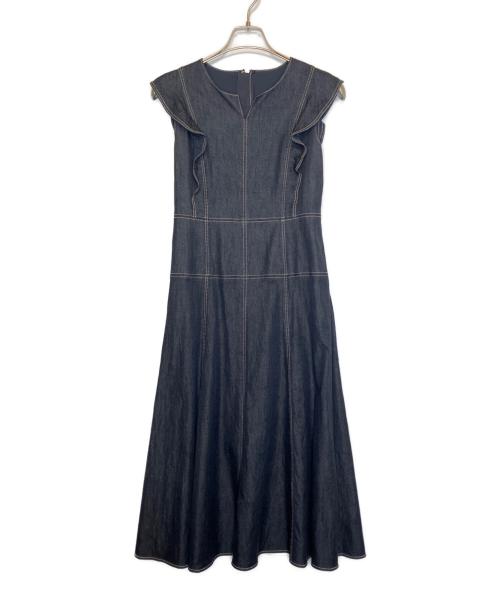 ANAYI（アナイ）ANAYI (アナイ) ノースリーブワンピース インディゴ サイズ:38の古着・服飾アイテム