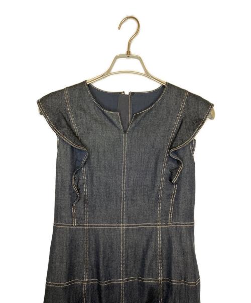 ANAYI（アナイ）ANAYI (アナイ) ノースリーブワンピース インディゴ サイズ:38の古着・服飾アイテム