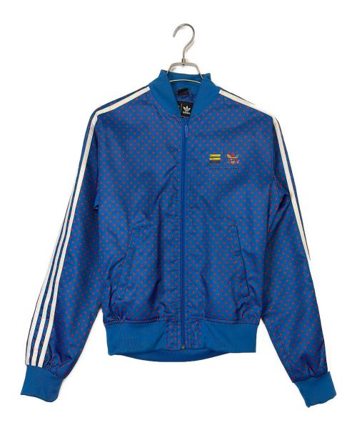 adidas（アディダス）adidas (アディダス) ジャージ ブルー サイズ:Sの古着・服飾アイテム