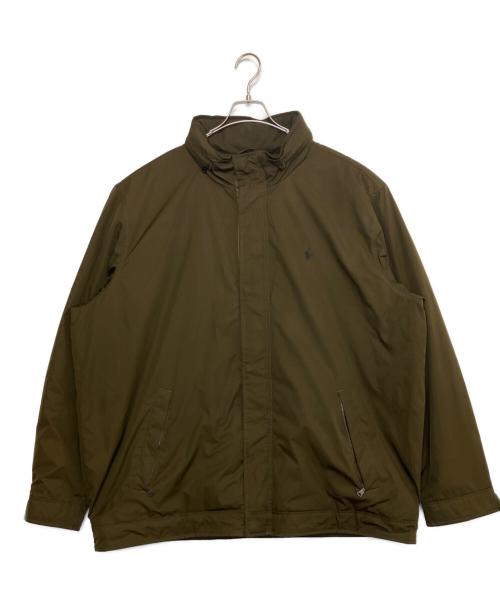 POLO RALPH LAUREN（ポロ・ラルフローレン）POLO RALPH LAUREN (ポロ・ラルフローレン) 中綿ジャケット カーキ サイズ:2LTの古着・服飾アイテム