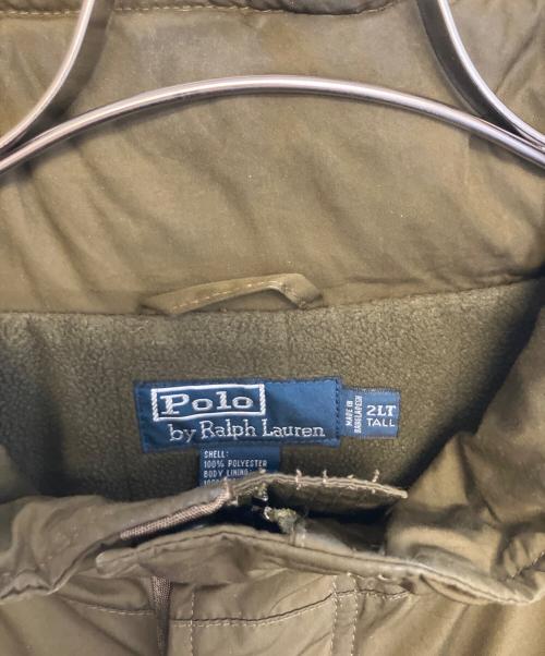 POLO RALPH LAUREN（ポロ・ラルフローレン）POLO RALPH LAUREN (ポロ・ラルフローレン) 中綿ジャケット カーキ サイズ:2LTの古着・服飾アイテム