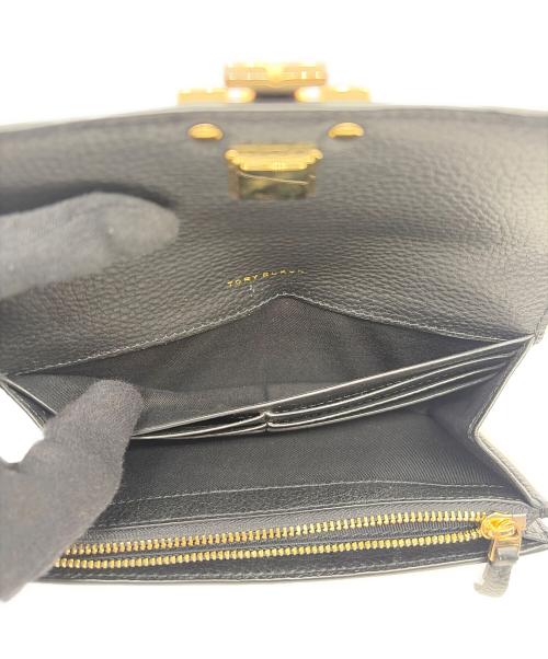 TORY BURCH（トリーバーチ）TORY BURCH (トリーバーチ) 長財布 ブラックの古着・服飾アイテム