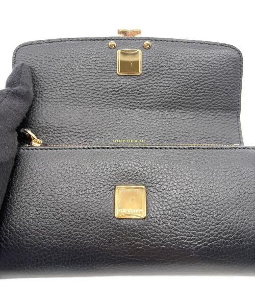 TORY BURCH（トリーバーチ）TORY BURCH (トリーバーチ) 長財布 ブラックの古着・服飾アイテム