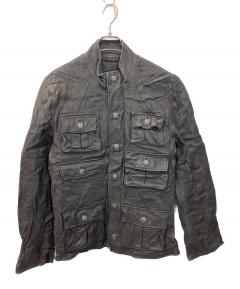 中古・古着通販】KUSHITANI (クシタニ) レザーライダースジャケット