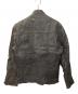 DOLCE & GABBANA (ドルチェ＆ガッバーナ) ハンティングレザージャケット グレー サイズ:L：40000円
